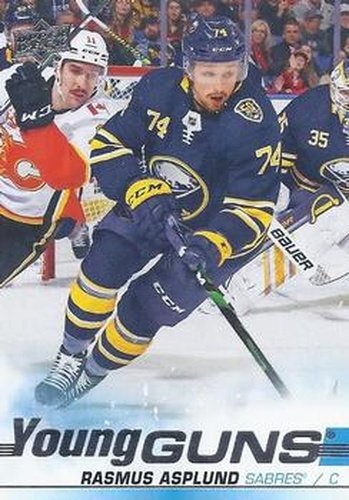 #475 Rasmus Asplund - Buffalo Sabres - 2019-20 Upper Deck Hockey
