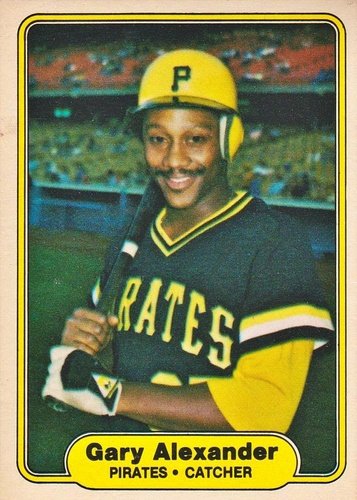 #475 Gary Alexander - Pittsburgh Pirates - 1982 Fleer Baseball