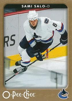 #475 Sami Salo - Vancouver Canucks - 2006-07 O-Pee-Chee Hockey