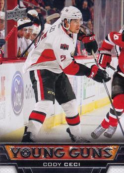 #475 Cody Ceci - Ottawa Senators - 2013-14 Upper Deck Hockey