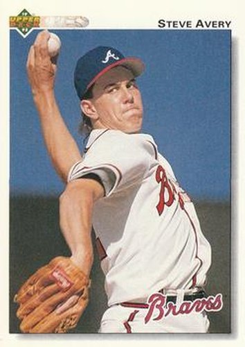 #475 Steve Avery - Atlanta Braves - 1992 Upper Deck Baseball