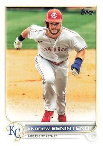 #475 Andrew Benintendi - Kansas City Royals - 2022 Topps Baseball