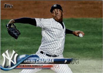 #475 Aroldis Chapman - New York Yankees - 2018 Topps Baseball
