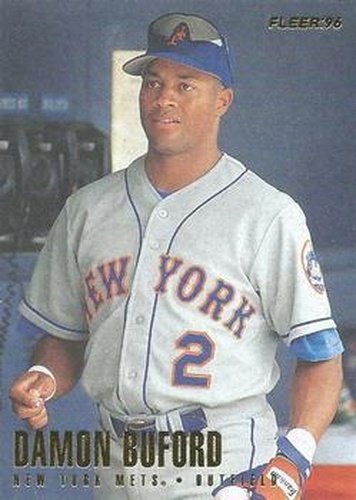 #475 Damon Buford - New York Mets - 1996 Fleer Baseball