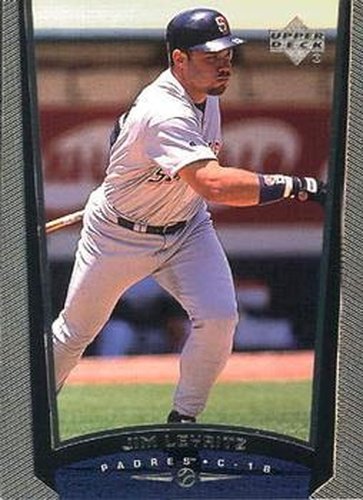 #475 Jim Leyritz - San Diego Padres - 1999 Upper Deck Baseball