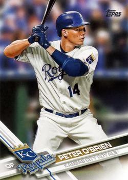 #475 Peter O'Brien - Kansas City Royals - 2017 Topps Baseball
