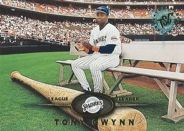 #475 Tony Gwynn - San Diego Padres - 1995 Stadium Club Baseball