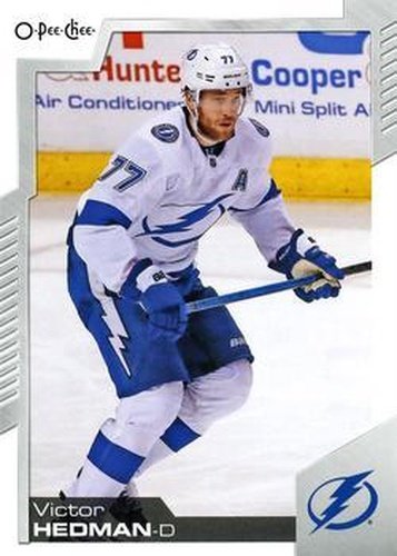 #475 Victor Hedman - Tampa Bay Lightning - 2020-21 O-Pee-Chee Hockey