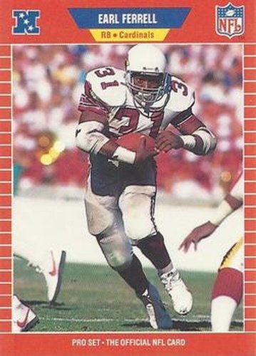 #475 Earl Ferrell - Phoenix Cardinals - 1989 Pro Set Football
