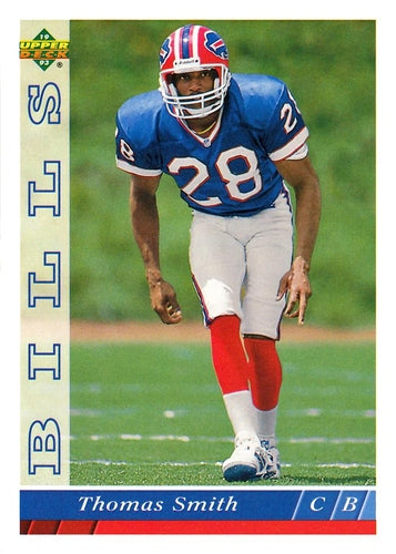 #475 Thomas Smith - Buffalo Bills - 1993 Upper Deck Football