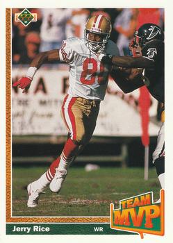 #475 Jerry Rice - San Francisco 49ers - 1991 Upper Deck Football