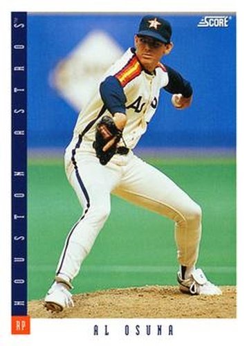#475 Al Osuna - Houston Astros - 1993 Score Baseball