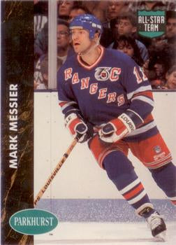 #475 Mark Messier - New York Rangers - 1991-92 Parkhurst Hockey