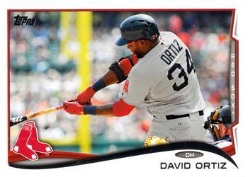 #475a David Ortiz - Boston Red Sox - 2014 Topps Baseball
