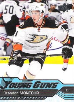 #476 Brandon Montour - Anaheim Ducks - 2016-17 Upper Deck Hockey