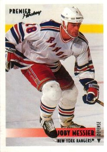 #476 Joby Messier - New York Rangers - 1994-95 O-Pee-Chee Premier Hockey
