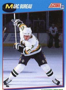 #476 Marc Bureau - Minnesota North Stars - 1991-92 Score Canadian Bilingual Hockey