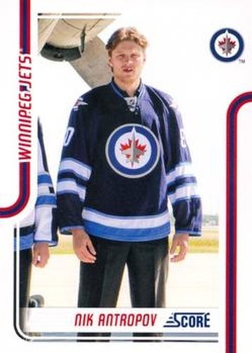 #476 Nik Antropov - Winnipeg Jets - 2011-12 Score Hockey