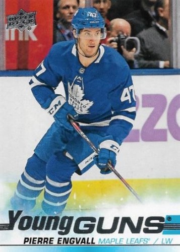 #476 Pierre Engvall - Toronto Maple Leafs - 2019-20 Upper Deck Hockey