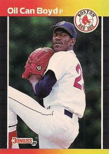 #476 Oil Can Boyd - Boston Red Sox - 1989 Donruss Baseball