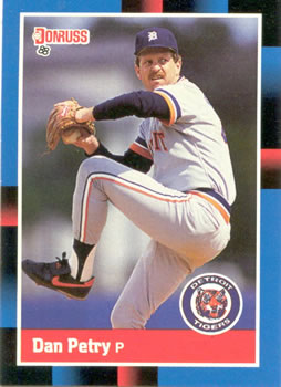 #476 Dan Petry - Detroit Tigers - 1988 Donruss Baseball
