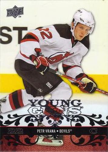 #476 Petr Vrana - New Jersey Devils - 2008-09 Upper Deck Hockey