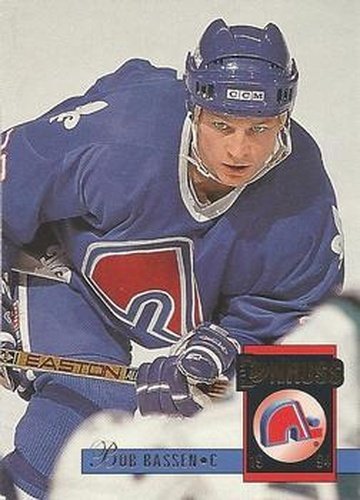 #476 Bob Bassen - Quebec Nordiques - 1993-94 Donruss Hockey