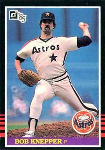 #476 Bob Knepper - Houston Astros - 1985 Donruss Baseball