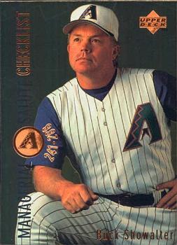 #476 Buck Showalter - Arizona Diamondbacks - 1996 Upper Deck Baseball