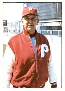 #476 Danny Ozark - Philadelphia Phillies - 1976 SSPC Baseball