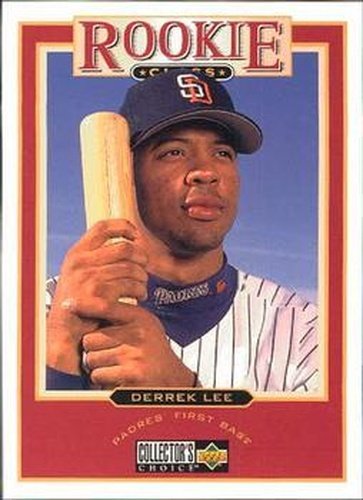 #476 Derrek Lee - San Diego Padres - 1997 Collector's Choice Baseball