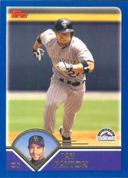 #476 Jay Payton - Colorado Rockies - 2003 Topps Baseball