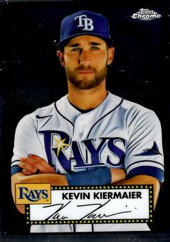 #476 Kevin Kiermaier - Tampa Bay Rays - 2021 Topps Chrome Platinum Anniversary Baseball