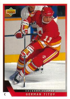 #476 German Titov - Calgary Flames - 1993-94 Upper Deck Hockey