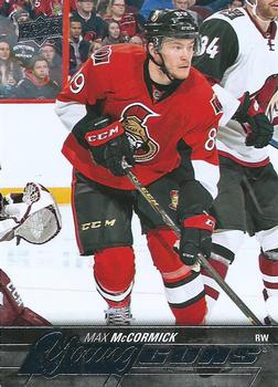 #476 Max McCormick - Ottawa Senators - 2015-16 Upper Deck Hockey
