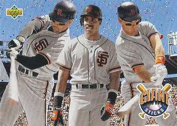 #476 Will Clark / Barry Bonds / Matt Williams - San Francisco Giants - 1993 Upper Deck Baseball