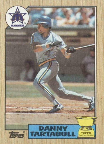 #476 Danny Tartabull - Seattle Mariners - 1987 Topps Baseball