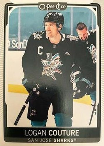 #476b Logan Couture - Special Jersey - San Jose Sharks - 2021-22 O-Pee-Chee Hockey