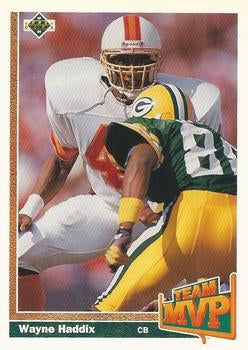 #477 Wayne Haddix - Tampa Bay Buccaneers - 1991 Upper Deck Football