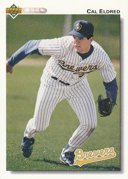 #477 Cal Eldred - Milwaukee Brewers - 1992 Upper Deck Baseball