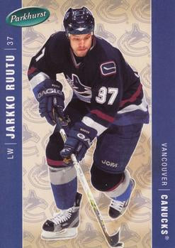 #477 Jarkko Ruutu - Vancouver Canucks - 2005-06 Parkhurst Hockey