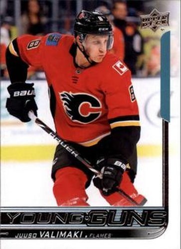 #477 Juuso Valimaki - Calgary Flames - 2018-19 Upper Deck Hockey