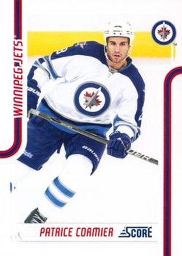 #477 Patrice Cormier - Winnipeg Jets - 2011-12 Score Hockey