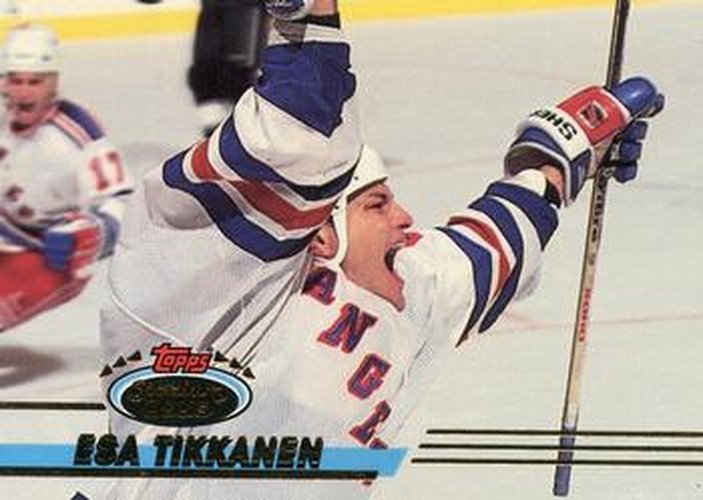 #477 Esa Tikkanen - New York Rangers - 1993-94 Stadium Club Hockey