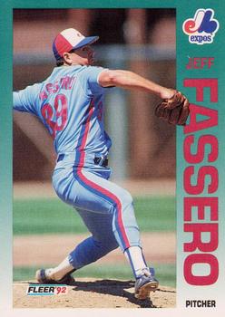 #477 Jeff Fassero - Montreal Expos - 1992 Fleer Baseball