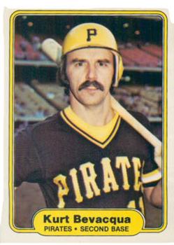#477 Kurt Bevacqua - Pittsburgh Pirates - 1982 Fleer Baseball