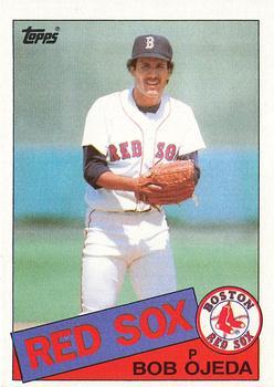 #477 Bob Ojeda - Boston Red Sox - 1985 Topps Baseball