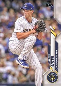 #477 Brent Suter - Milwaukee Brewers - 2020 Topps Baseball