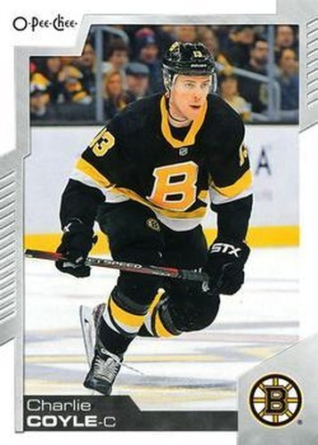 #477 Charlie Coyle - Boston Bruins - 2020-21 O-Pee-Chee Hockey