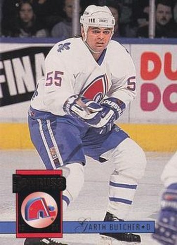 #477 Garth Butcher - Quebec Nordiques - 1993-94 Donruss Hockey